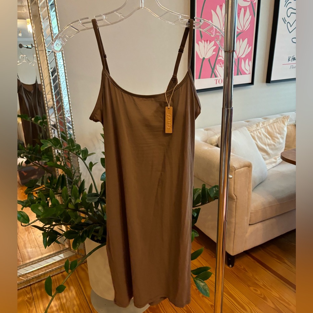 SKIMS slip dress
